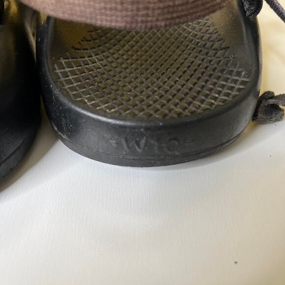 Chaco Black and Brown Sport Sandals with Adjustable Straps - Picture 6 of 7